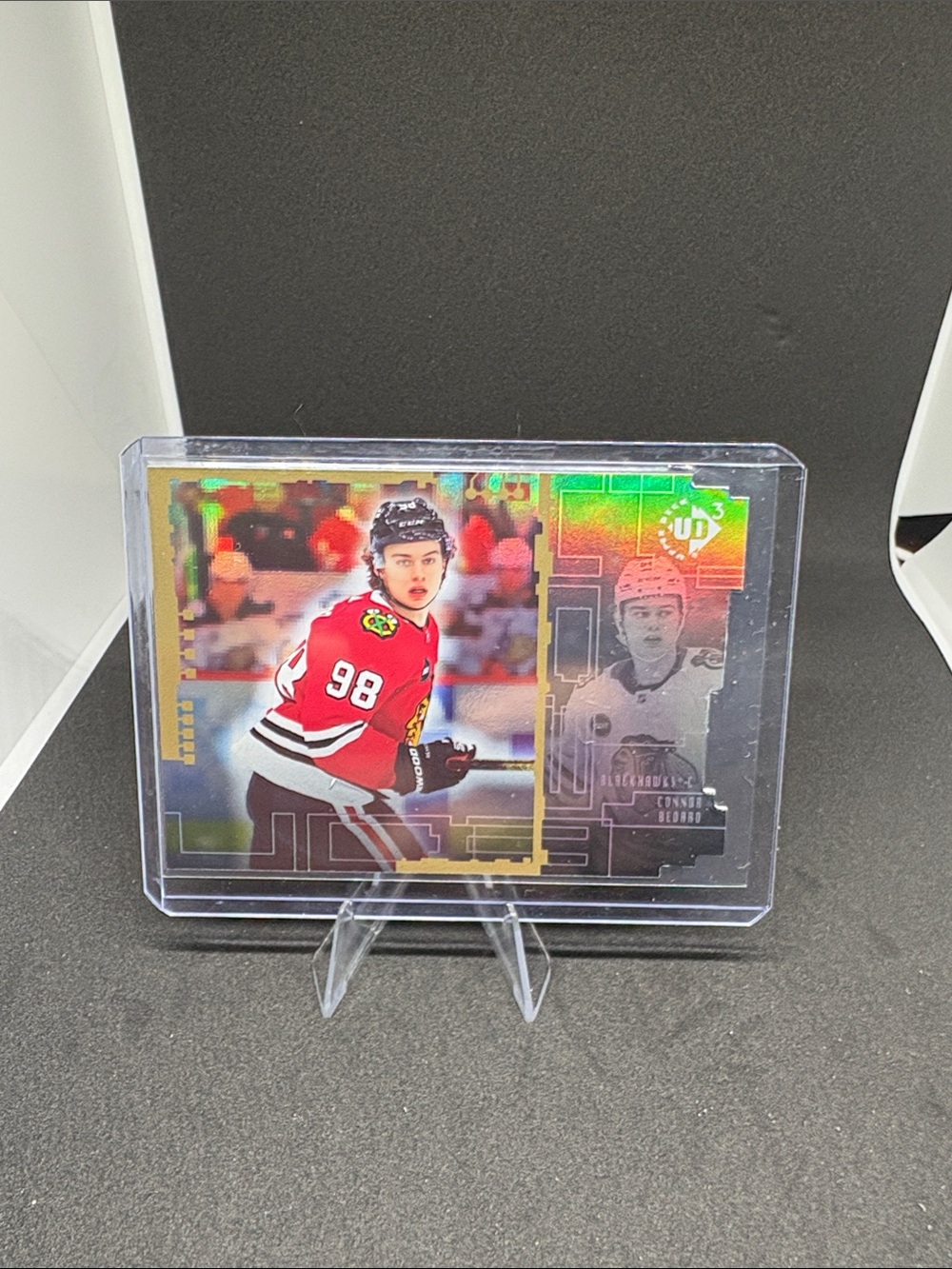 Upper Deck Connor Bedard Holographic Rookie Trading Card